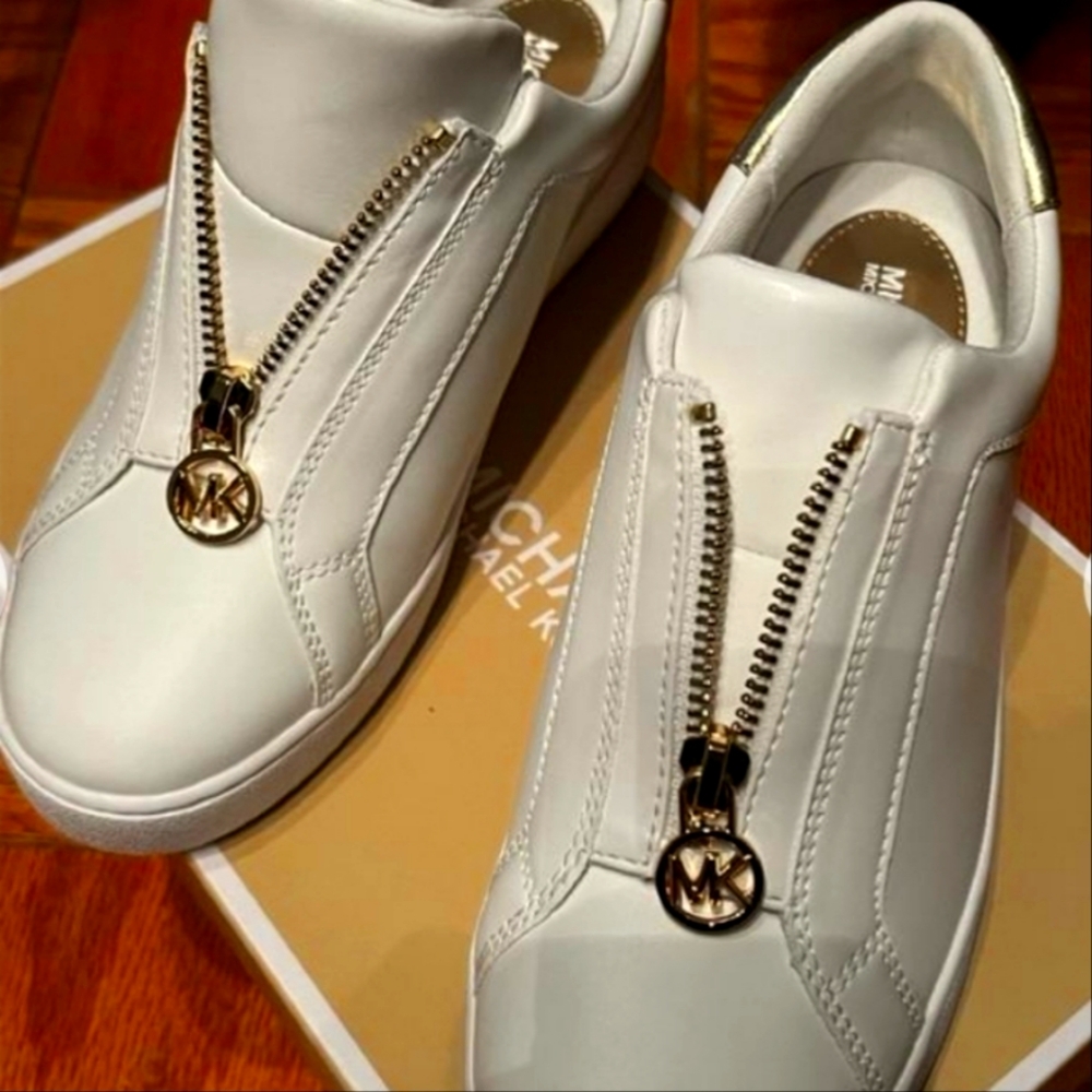 Michael Kors Zip Slip-On Sneakers